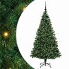 vidaXL Uměl&yacute; v&aacute;nočn&iacute; stromeček Zelen&aacute; 180 cm PVC, ocel a plast