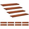 vidaXL Schodi&scaron;ťov&eacute; n&aacute;&scaron;lapy 12 ks 110 x 30 x 2 cm Hněd&aacute;