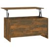 vidaXL Konferenčn&iacute; stolek kouřov&yacute; dub 102x55,5x52,5cm kompozitn&iacute; dřevo