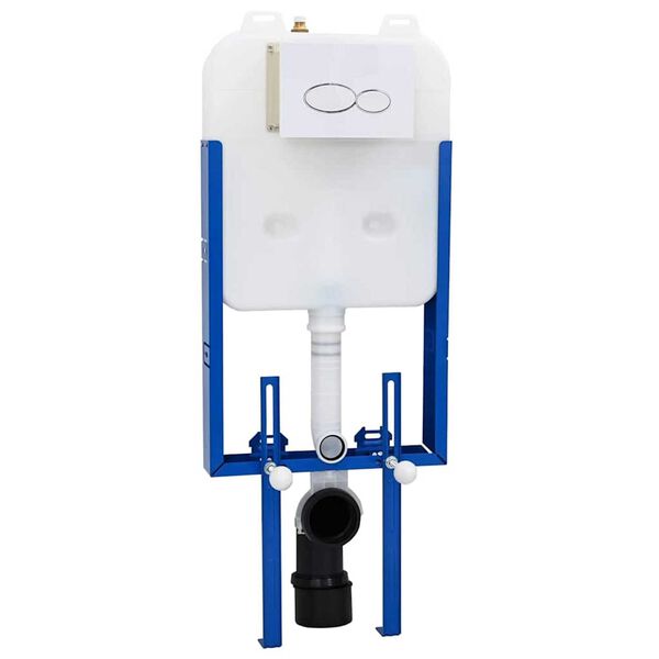 vidaXL Montážní rám Bílá Ocel