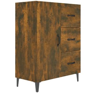 vidaXL Př&iacute;born&iacute;k kouřov&yacute; dub 69,5 x 34 x 90 cm kompozitn&iacute; dřevo