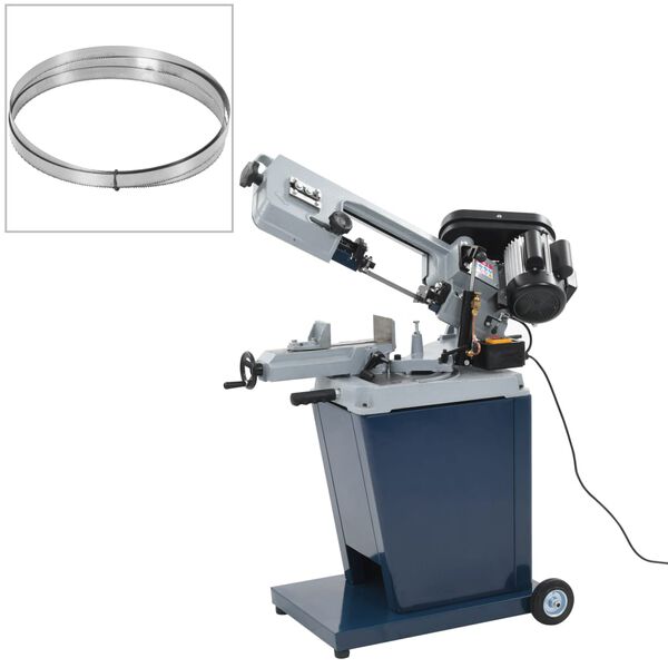 vidaXL Kovov&aacute; p&aacute;sov&aacute; pila s pevnou z&aacute;kladnou 230 V