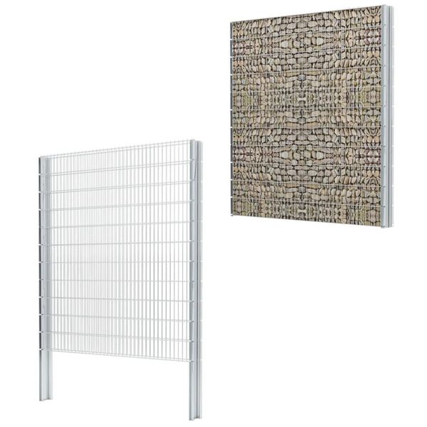 vidaXL Gabionové háky 200 ks ocel