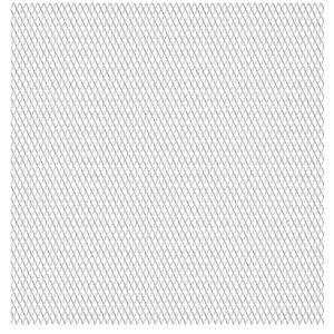 vidaXL Zahradn&iacute; dr&aacute;těn&yacute; plot nerezov&aacute; ocel 50 x 50 cm 20 x 10 x 2 mm