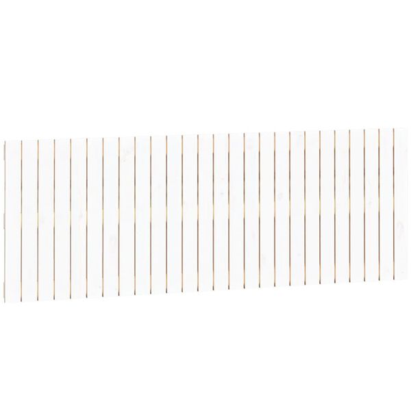 vidaXL N&aacute;stěnn&eacute; čelo postele b&iacute;l&eacute; 166 x 3 x 60 cm masivn&iacute; borov&eacute; dřevo