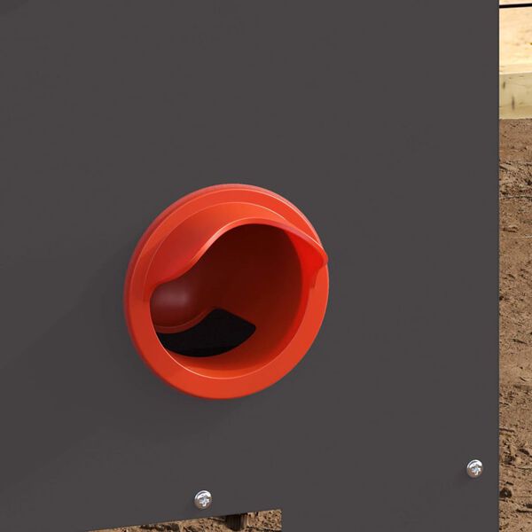 vidaXL Krm&iacute;tko pro slepice 2 pcs Čern&aacute; 40,5 x 25 x 38 cm