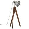 vidaXL Stojac&iacute; lampa 25 W vintage stř&iacute;brn&aacute; 45 x 45 x 120 cm E27