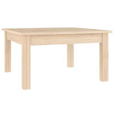 vidaXL Konferenční stolek 55 x 55 x 30 cm masivní borové dřevo