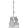vidaXL Toaletní zrcadlo se zrcadlem Betonově šedá 100 x 45 x 18 cm
