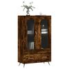 vidaXL Skř&iacute;ň highboard kouřov&yacute; dub 69,5 x 31 x 115 cm kompozitn&iacute; dřevo