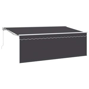 vidaXL Stahovac&iacute; mark&yacute;za Kr&eacute;mov&aacute; 350 x 200 cm Polyester a hlin&iacute;k