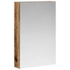 vidaXL Koupelnov&aacute; zrcadlov&aacute; skř&iacute;ň Star&eacute; dřevo 40 x 10,5 x 60,5 cm