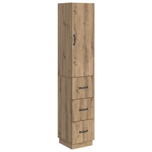 vidaXL Sada skř&iacute;něk 2 pcs Dub artisan 33 x 34,5 x 87 cm