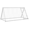 vidaXL Klec pro kuřata stř&iacute;brn&aacute; 200 x 105 x 91 cm pozinkovan&aacute; ocel
