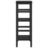 vidaXL Knihovna Čern&yacute; dub 40 x 29,5 x 81 cm kompozitn&iacute; dřevo
