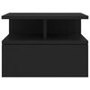 vidaXL N&aacute;stěnn&yacute; nočn&iacute; stolek čern&yacute; 40x31x27 cm kompozitn&iacute; dřevo
