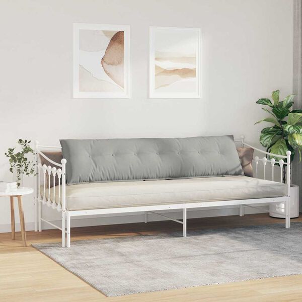 vidaXL Pol&scaron;t&aacute;ř na z&aacute;da Světle &scaron;ed&aacute; 200 x 50 cm Mikrovl&aacute;kno