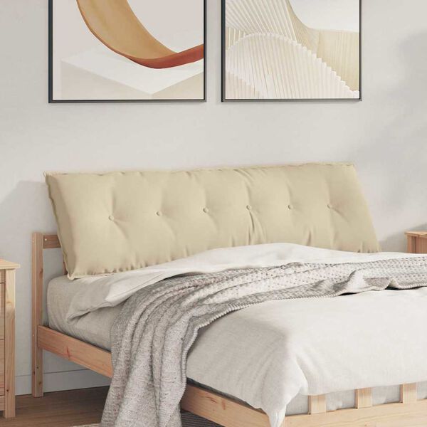 vidaXL Pol&scaron;t&aacute;ř na z&aacute;da Kr&eacute;mov&aacute; 160 x 50 cm Mikrovl&aacute;kno