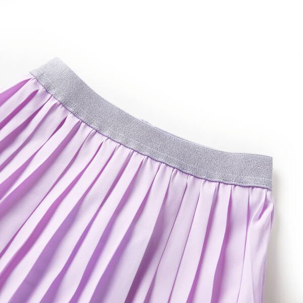 Dětsk&aacute; plisovan&aacute; sukně lila 140