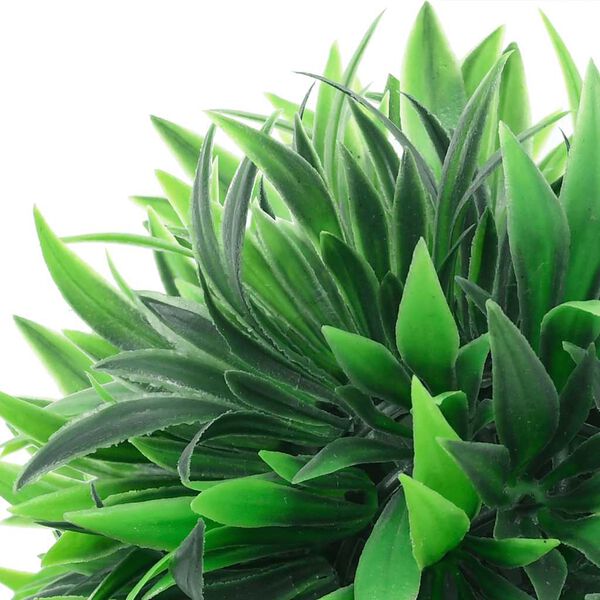 vidaXL Umělé buxus koule s LED světly 2 ks zelené 20 cm