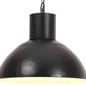 vidaXL Z&aacute;věsn&eacute; sv&iacute;tidlo 25 W čern&eacute; kulat&eacute; 48 cm E27