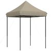 vidaXL Skládací party stan pop-up taupe 200 x 200 x 306 cm