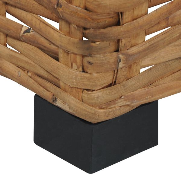 vidaXL Konferenční stolek 47 x 47 x 28 cm přírodní ratan