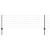 vidaXL Plot s sloupkem &Scaron;ed&aacute; 0,6 x 50 m Ocel a PVC