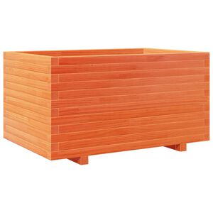 vidaXL Zahradn&iacute; truhl&iacute;k voskově hněd&yacute; 90x60x49,5 cm masivn&iacute; borovice