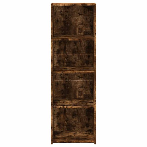 vidaXL Skříň highboard kouřový dub 40 x 41 x 124 cm kompozitní dřevo