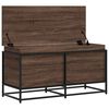 vidaXL &Uacute;ložn&yacute; box s v&iacute;kem hněd&yacute; dub 100x40x51,5 cm kompozitn&iacute; dřevo
