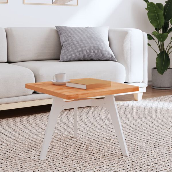 vidaXL Stoln&iacute; deska 50 x 50 x 2,5 cm čtvercov&aacute; masivn&iacute; bukov&eacute; dřevo