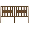 vidaXL Čelo postele medově hněd&eacute; 206 x 4 x 100 cm masivn&iacute; borovice