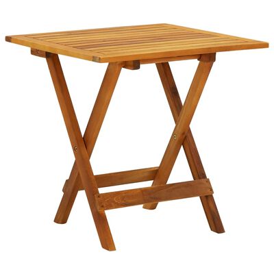 vidaXL Bistro stolek 46 x 46 x 47 cm masivní akáciové dřevo