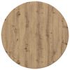 vidaXL Deska stolu &Oslash; 80 x 1,5 cm Kulat&yacute; Kompozitn&iacute; dřevo Dub artisan