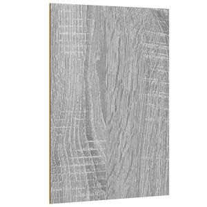vidaXL Dekoračn&iacute; panely 12 ks &Scaron;ed&yacute; Sonoma 15 x 21 x 0,27 cm