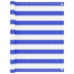 vidaXL Balkonov&aacute; z&aacute;stěna modrob&iacute;l&aacute; 90 x 300 cm HDPE