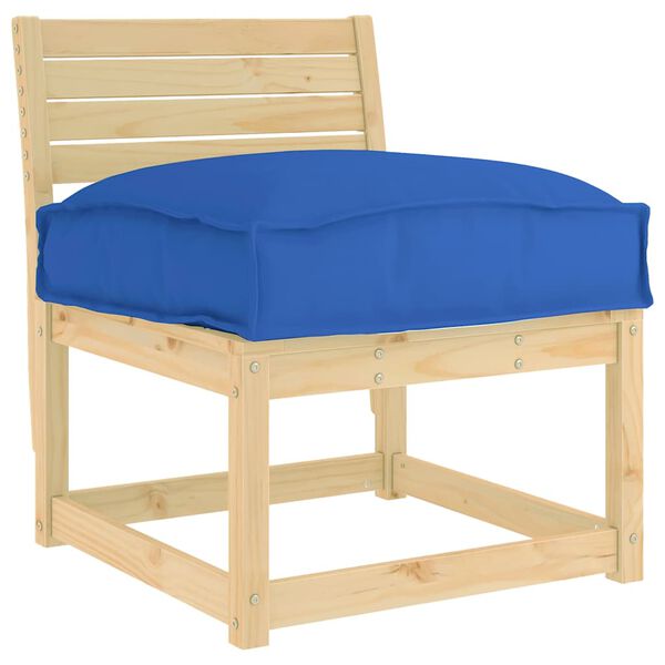 vidaXL Pol&scaron;t&aacute;ř Kr&aacute;lovsk&aacute; modr&aacute; 60 x 40 x 8 cm Oxford l&aacute;tka