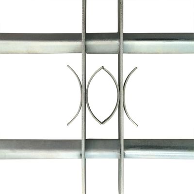 Nastavitelná bezpečnostní okenní mříž se 2 příčkami 500–650 mm
