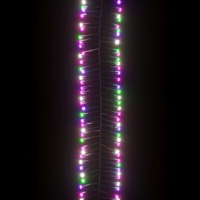 vidaXL Světelný LED řetěz trs se 2 000 LED pastelový barevný 17 m PVC
