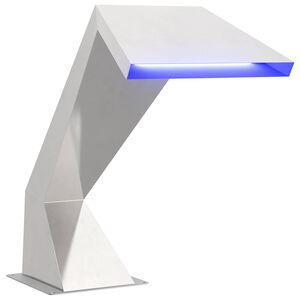 vidaXL Baz&eacute;nov&yacute; vodop&aacute;d Nerezov&aacute; ocel 63,5 x 29 x 51 cm Stř&iacute;brn&aacute;
