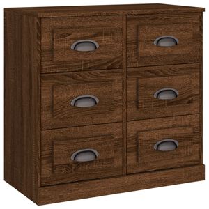 vidaXL Př&iacute;born&iacute;k hněd&yacute; dub 70 x 35,5 x 67,5 cm kompozitn&iacute; dřevo