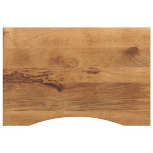 vidaXL Stoln&iacute; deska s v&yacute;řezem 90 x 60 x 2,5 cm masivn&iacute; hrub&yacute; mangovn&iacute;k