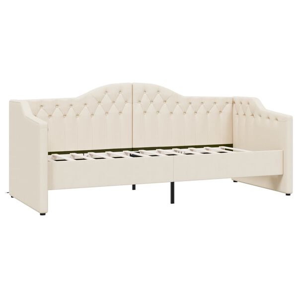 vidaXL V&aacute;lenda s USB kr&eacute;mov&aacute; textil 90 x 200 cm