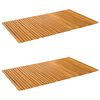 vidaXL Protiskluzov&aacute; podložka 2 ks Př&iacute;rodn&iacute; 100 x 60 cm