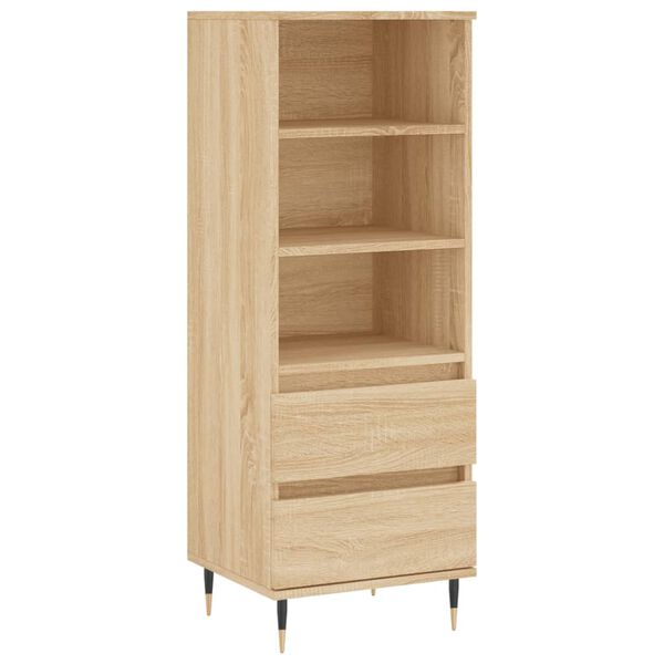 vidaXL Skř&iacute;ň highboard dub sonoma 40 x 36 x 110 cm kompozitn&iacute; dřevo