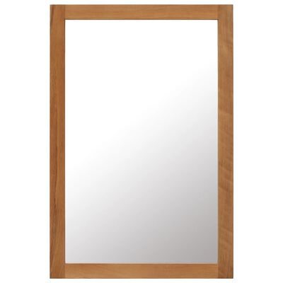 vidaXL Zrcadlo 60 x 90 cm masivní dubové dřevo
