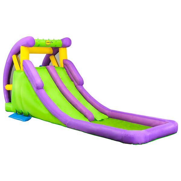 Happy Hop Nafukovací vodní skluzavka s bazénkem 600x215x255 cm PVC