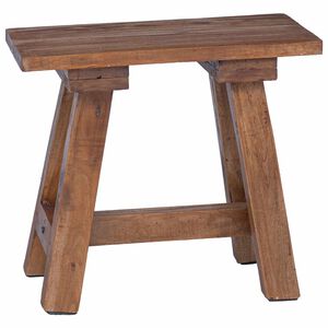 vidaXL lavice Př&iacute;rodn&iacute; 50,5 x 25 x 47,5 cm Masivn&iacute; mahagonov&eacute; dřevo