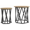 vidaXL Konferenčn&iacute; stolek 2 pcs Artisanov&yacute; dub 50 x 50 x 50 cm